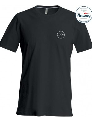 t-shirt-homme-avec-logo-sur-le-coeur-marquage